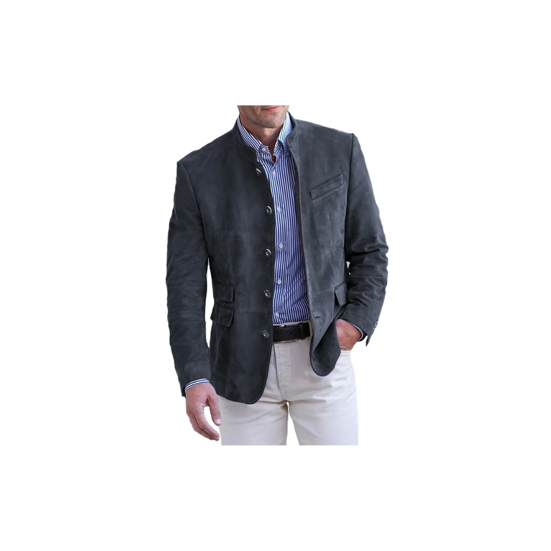 Phil| Men's Work Short blazer| With Buttons