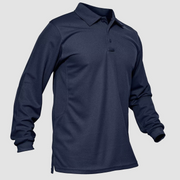 Wyatt| Men's Oversized Polo | Longsleeve