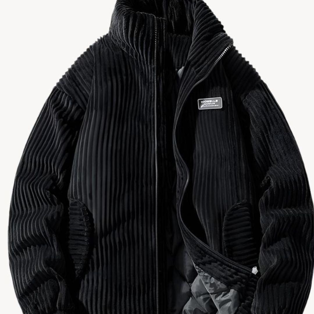 Zirk| Men's Puffer Cord Jacket| Zip up