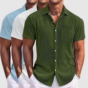 Sylvester| Men's Ribbed shirt| Short sleeve