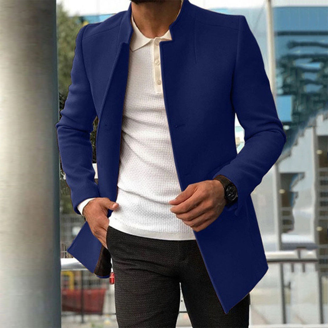 Sebastian| Men's Short Trench Coat | Winter