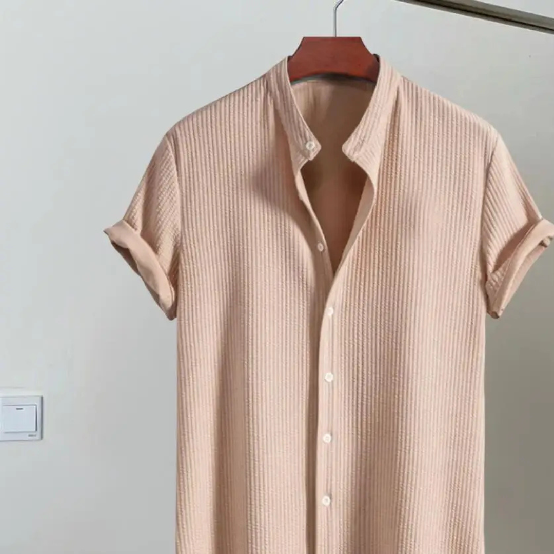 Heracles| Men's Ribbed Shirt| Short sleeve