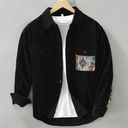 Emmett| Men's Ribbed Shirt| Long sleeve