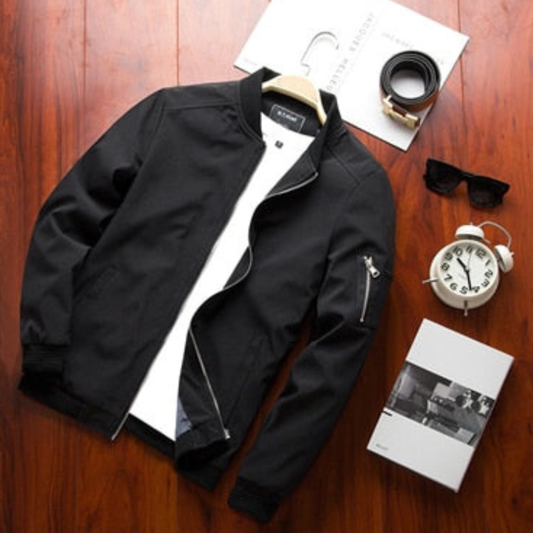 Kennedy| Men's Bomber Lightweight Jacket| Varsity