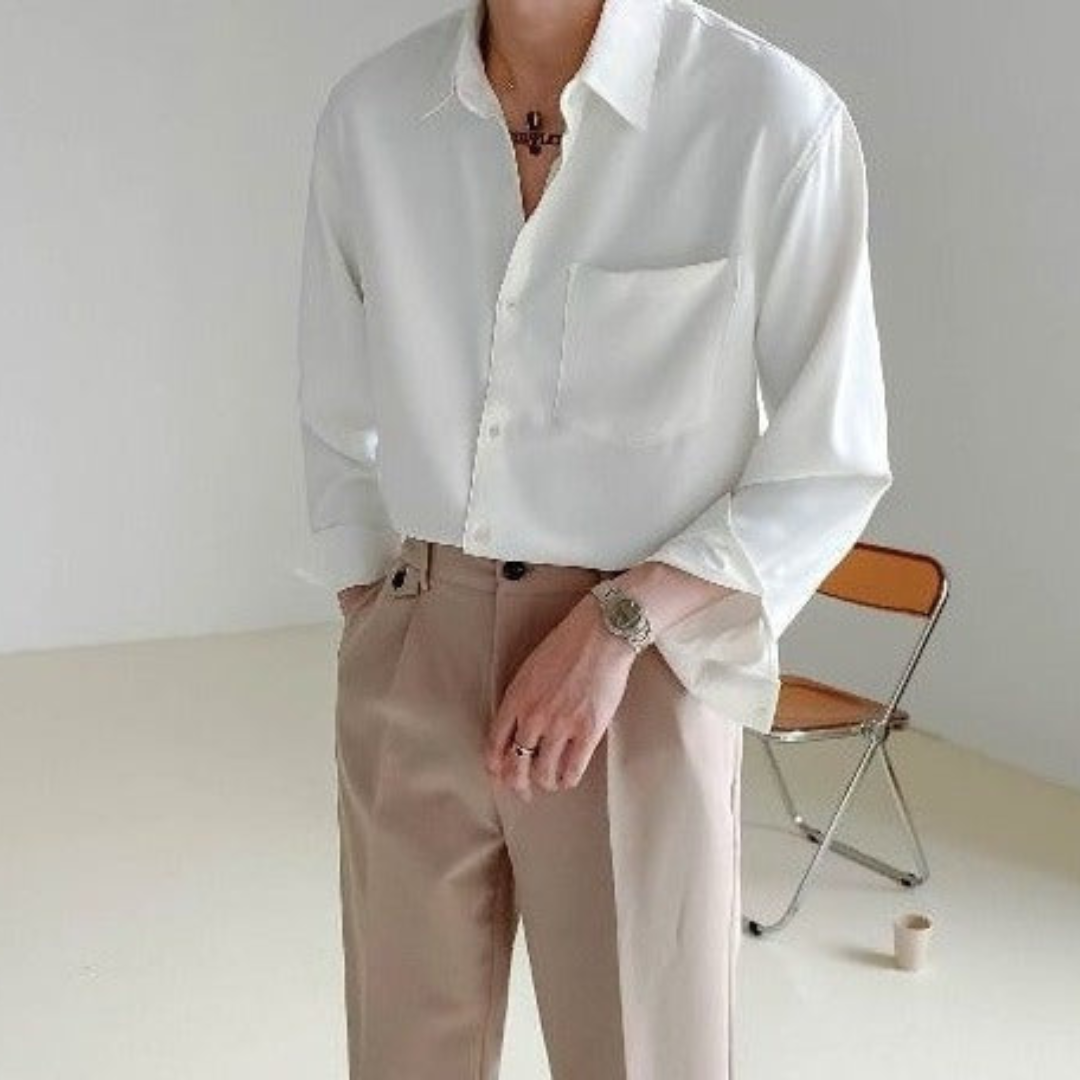 Thomas| Men's Work Shirt| Longsleeve