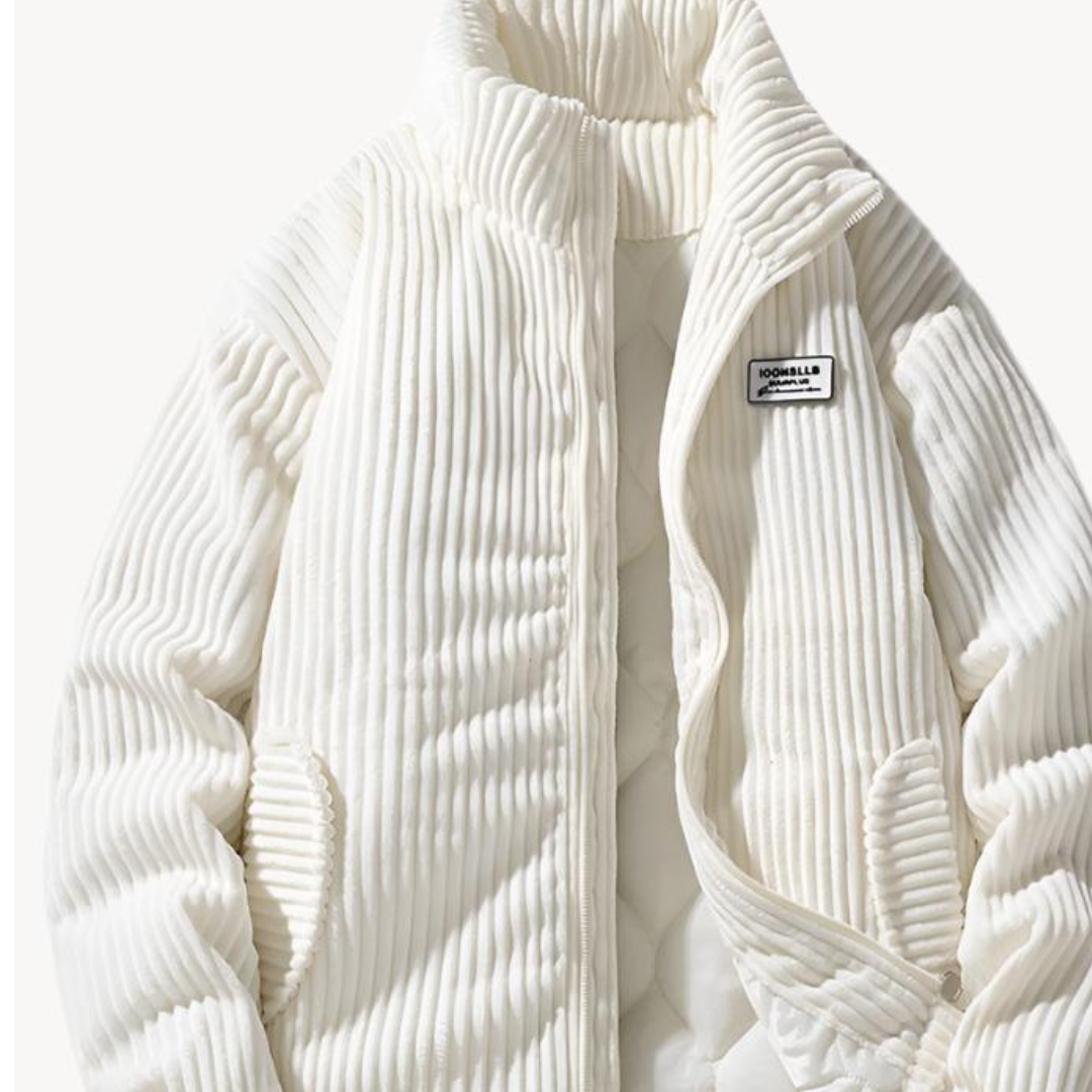 Zirk| Men's Puffer Cord Jacket| Zip up