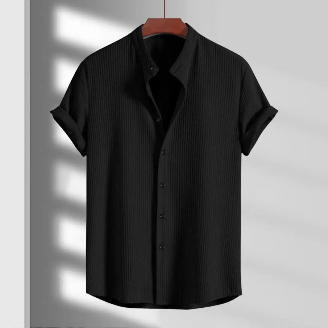 Heracles| Men's Ribbed Shirt| Short sleeve