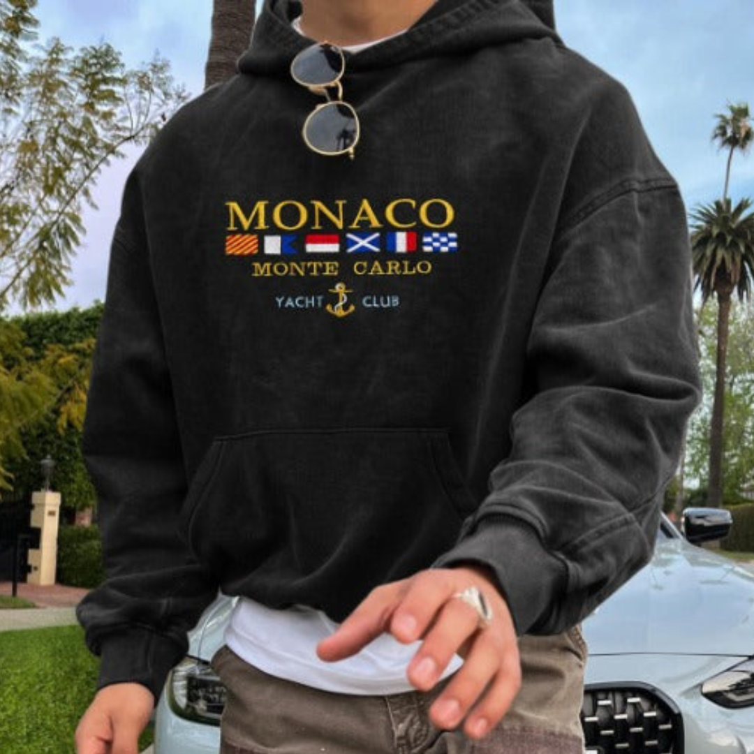 Eduard | Mens Hooded Jacket | Monaco Print