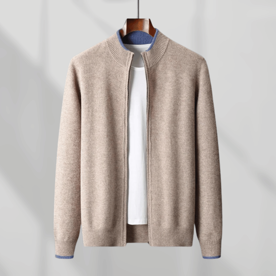 The Amari Wool Zip Jacket