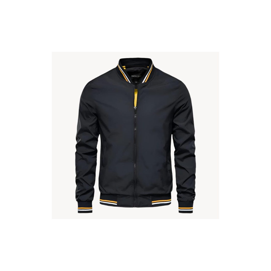 Stine | Men's Bomber Short Jacket| Varsity