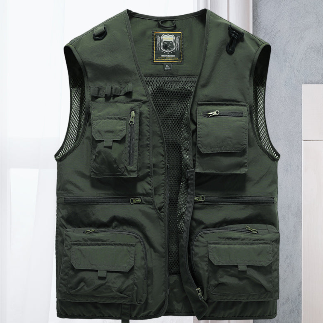 Lovren| Men's Vest Cargo jacket| Armless