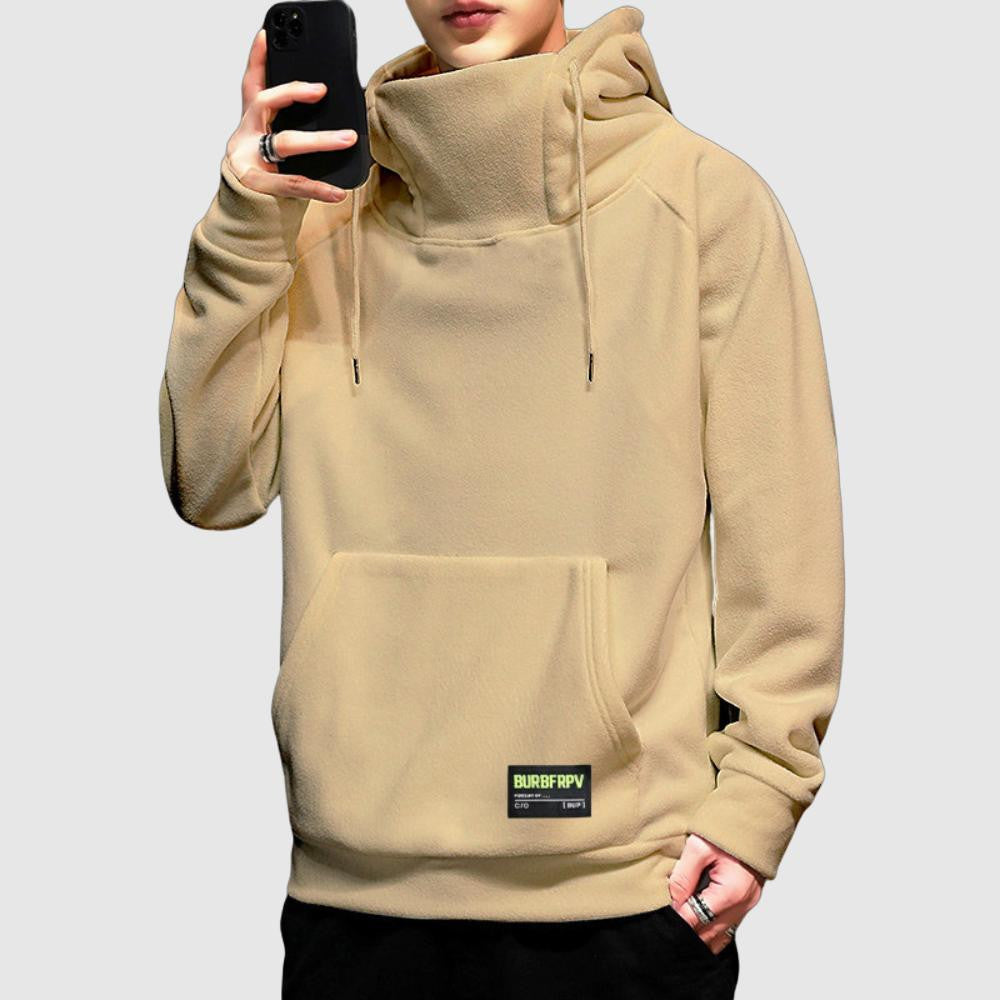 Men's Oversized Hoodie – Warmly Lined Casual Pullover