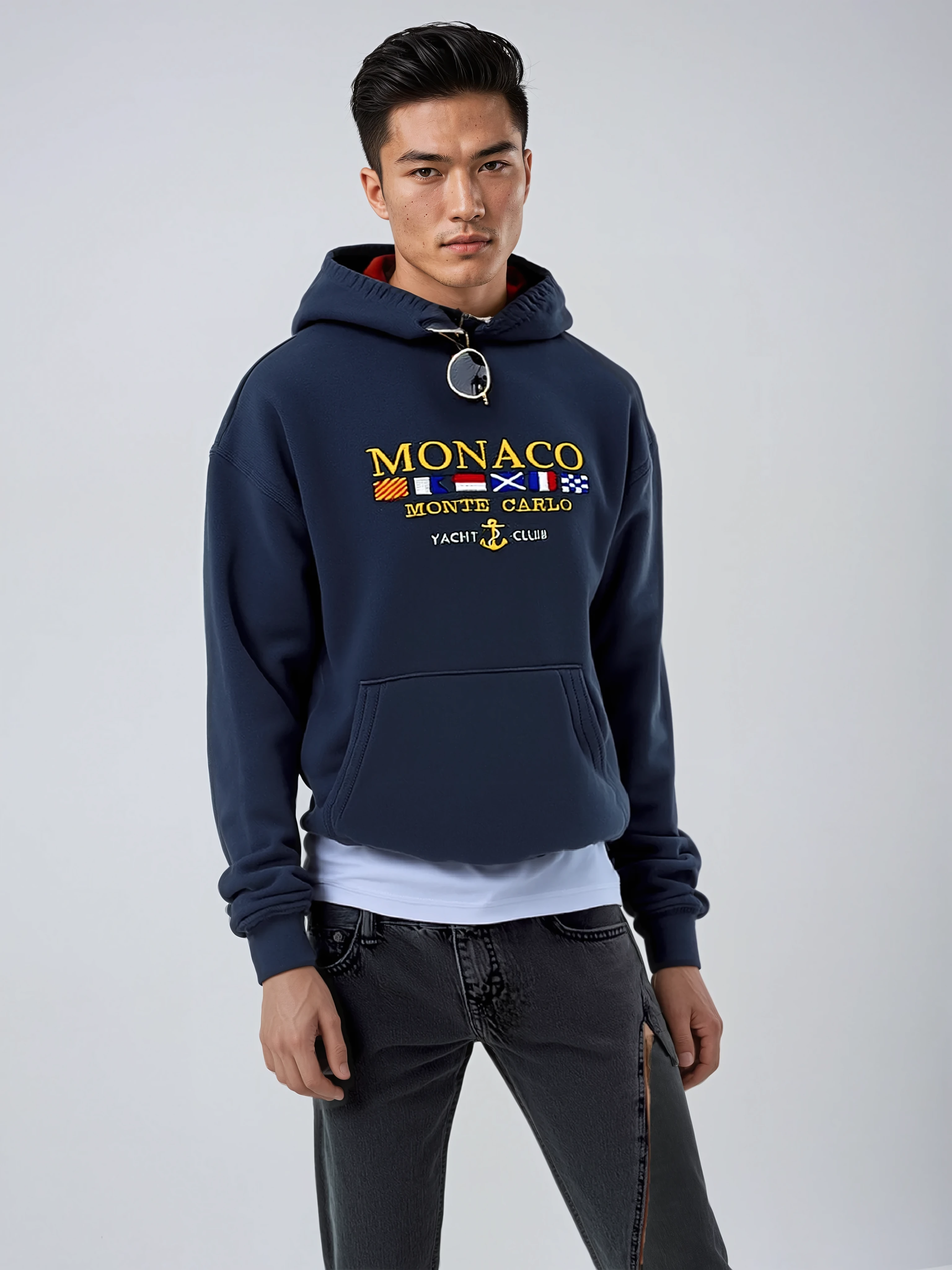 Eduard | Old money Monaco yacht club hoodie