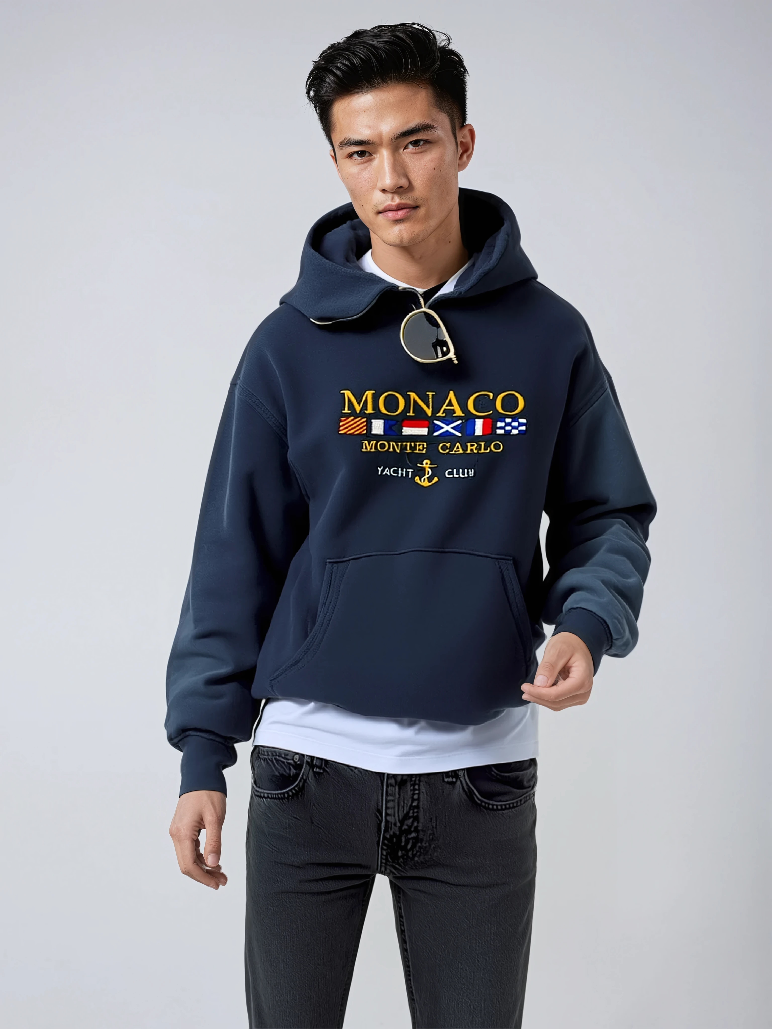 Eduard | Old money Monaco yacht club hoodie