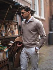 Haris | Old money polo sweater