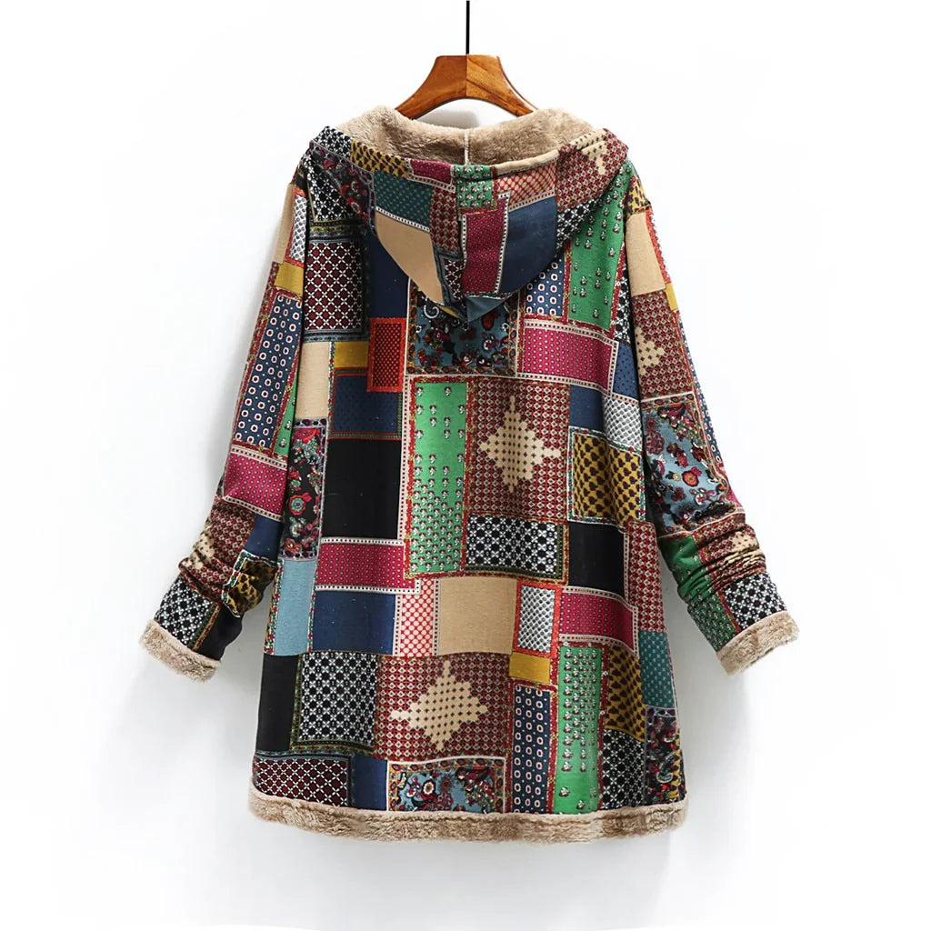 Aurora Patchwork Overcoat