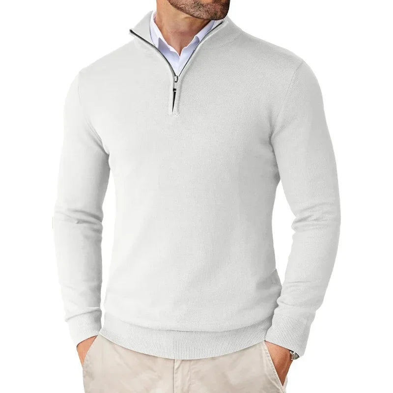 Men's half-zip sweater | Zeno