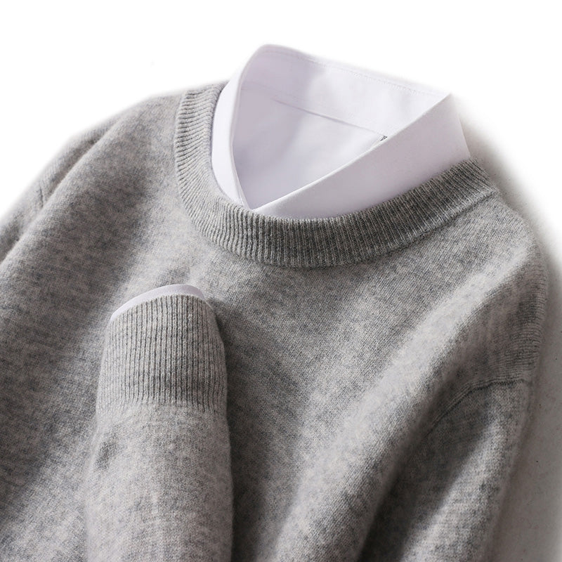 Roberto Russo Tocco di Wool Sweater - Luxury Premium Wool with Classic O-Neck