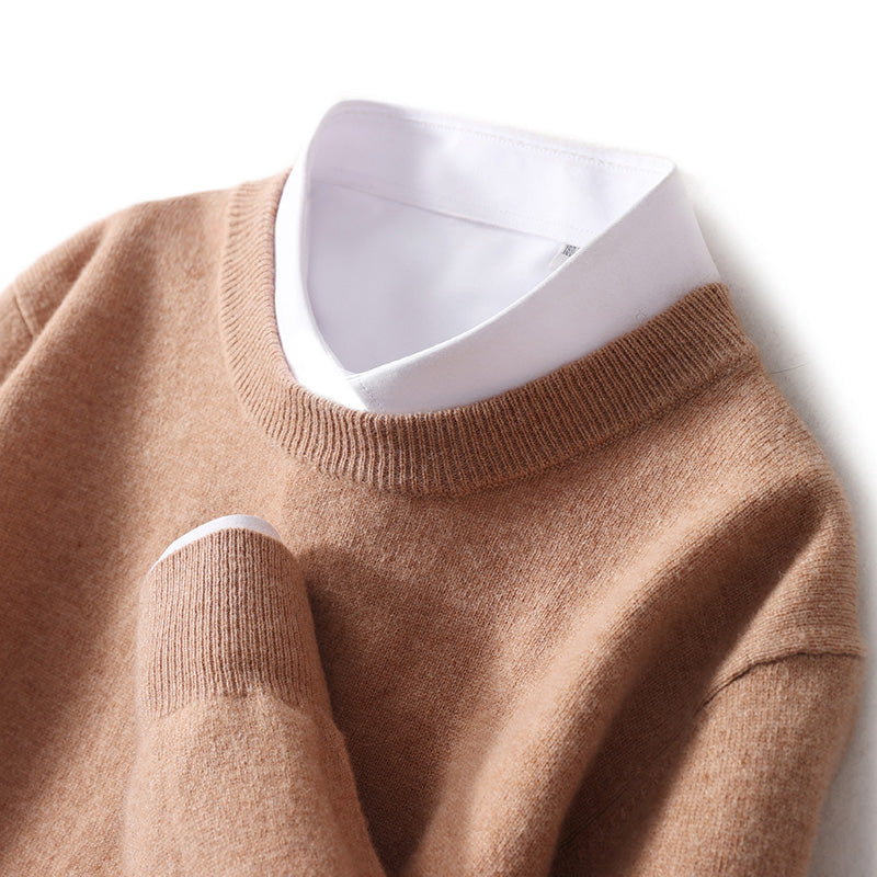 Roberto Russo Tocco di Wool Sweater - Luxury Premium Wool with Classic O-Neck