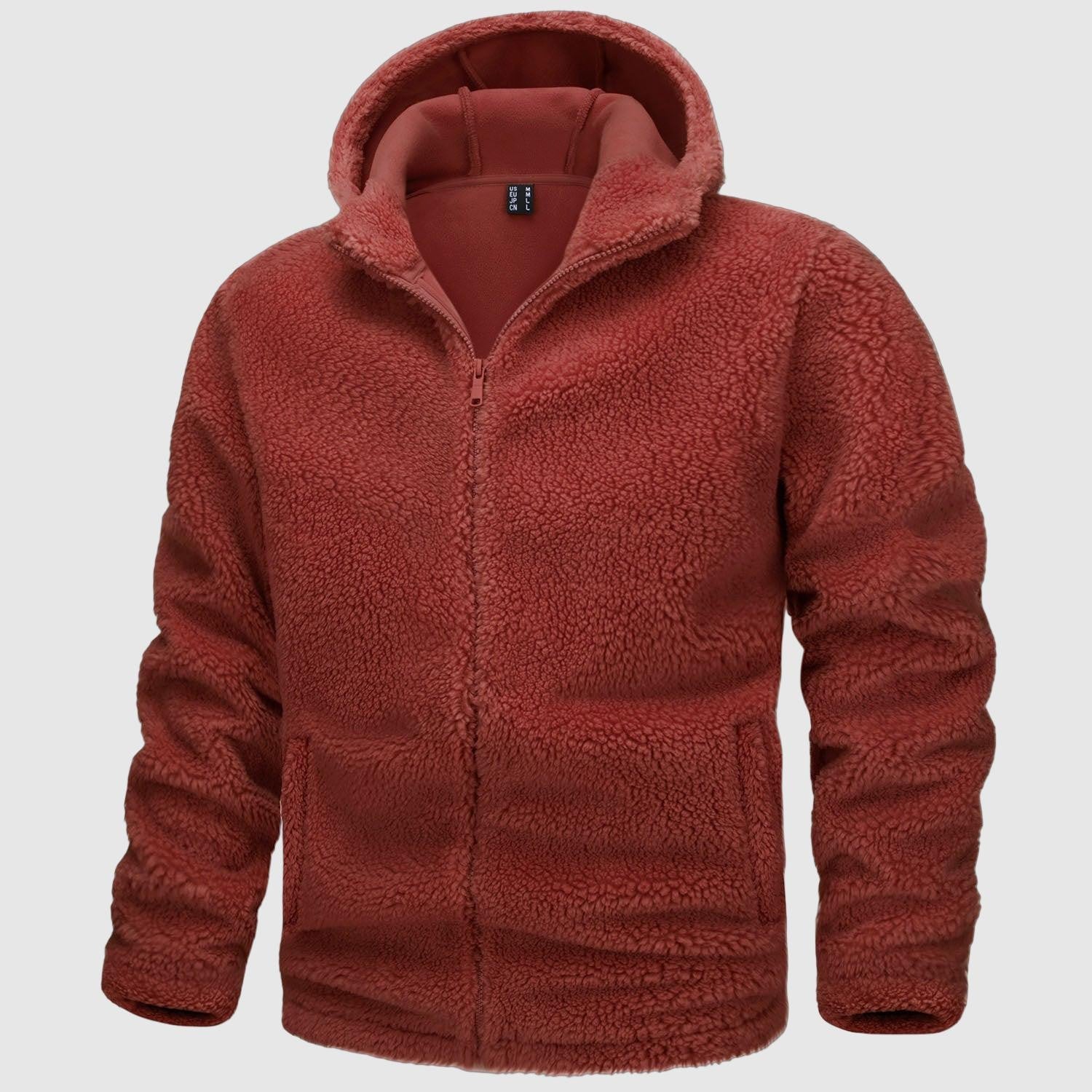 Warm & Comfortable Men's Hooded Jacket – Stylish & Practical